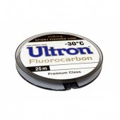 Леска ULTRON Fluorocarbon 0,12 мм, 1,4 кг, 25 м